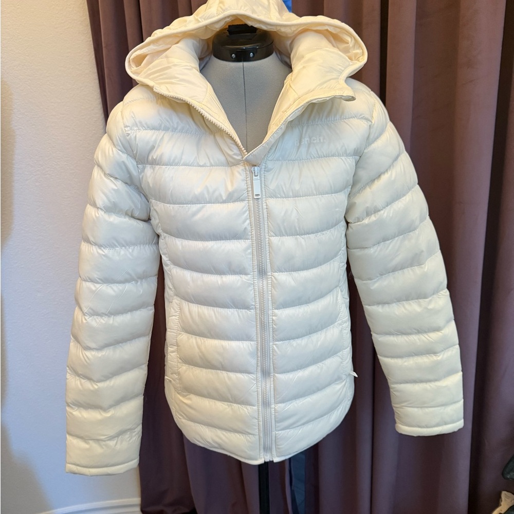 Women's White Puffer Jacket